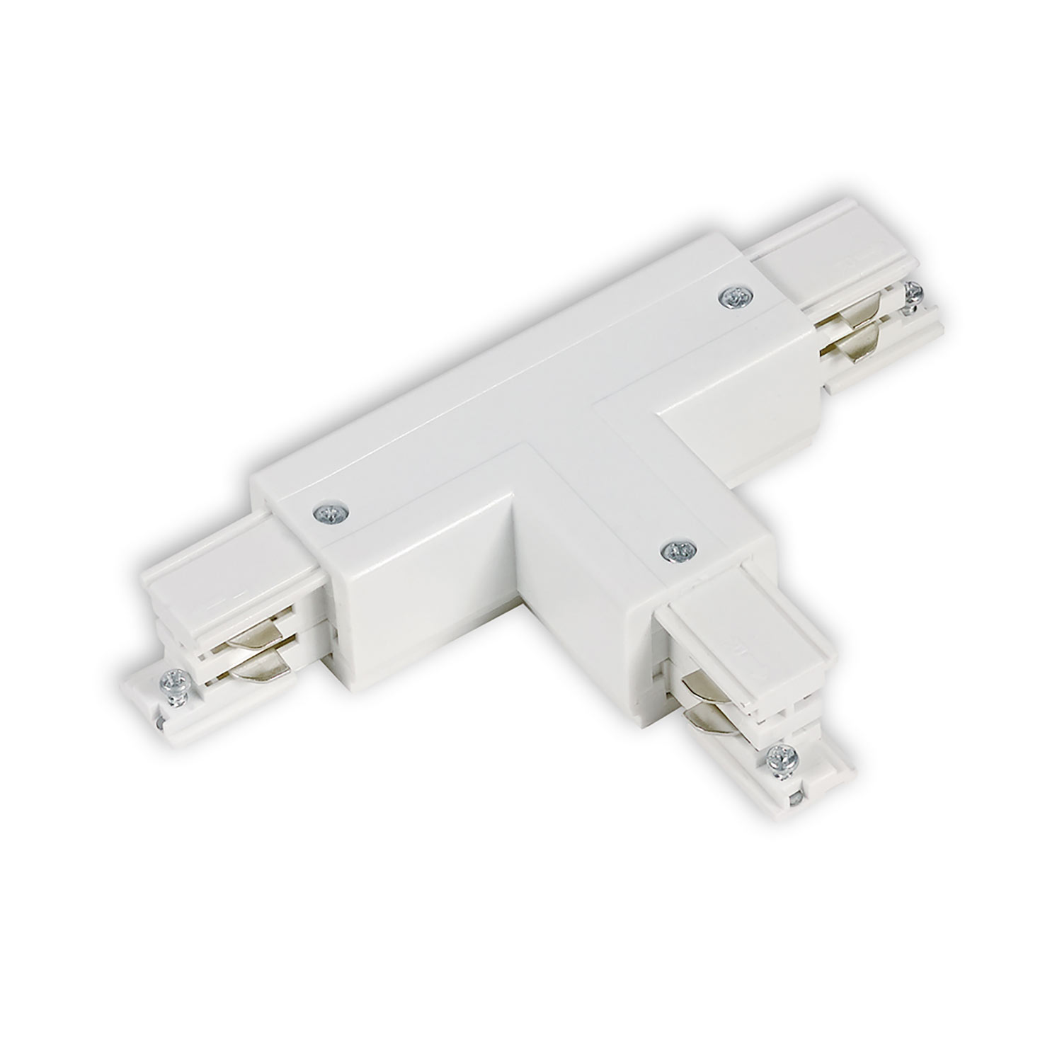 ISOLED 3-Phasen S1 T-Verbinder N-Leiter rechts Schutzleiter links weiß