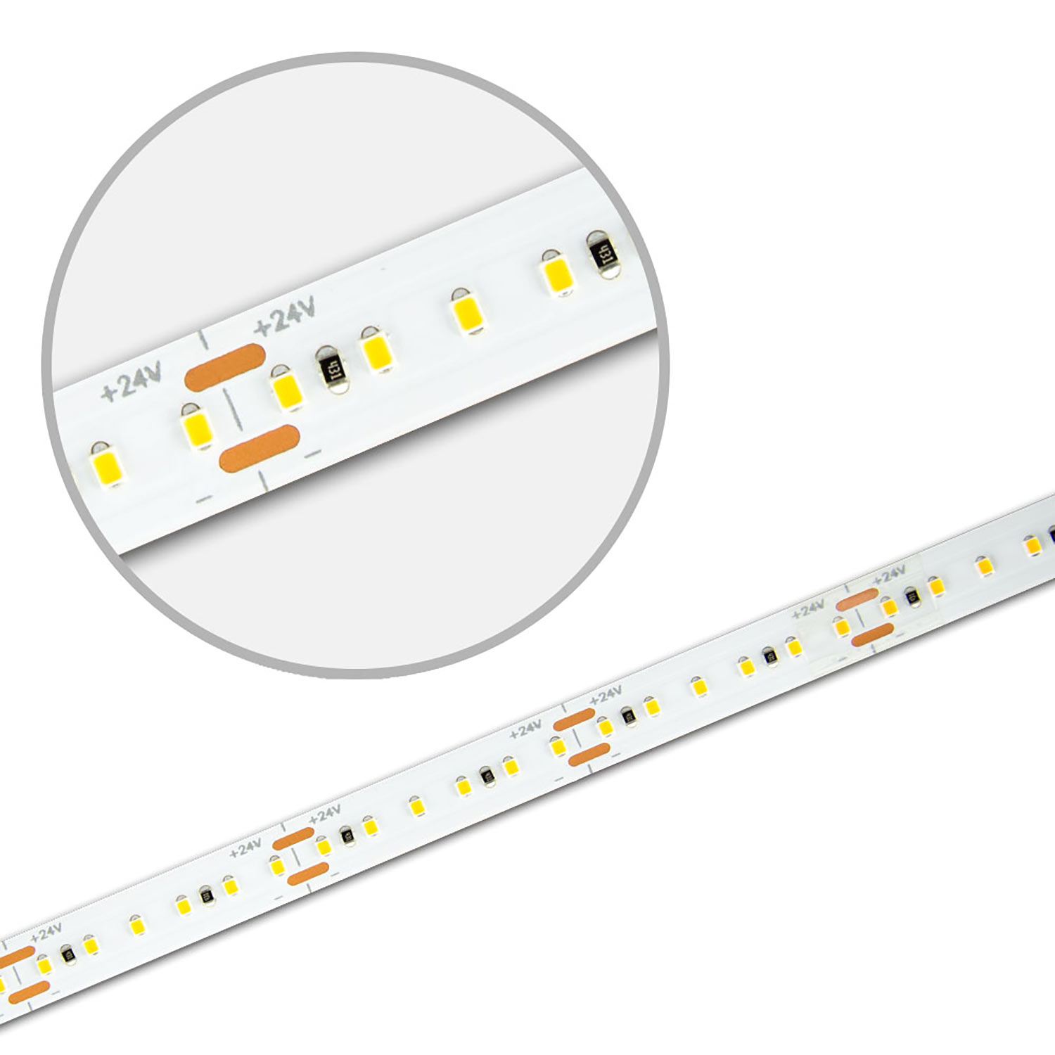 ISOLED LED CRI927 Linear10 Flexband 24V DC 6W IP20 2700K 5m Rolle 180 LED/m
