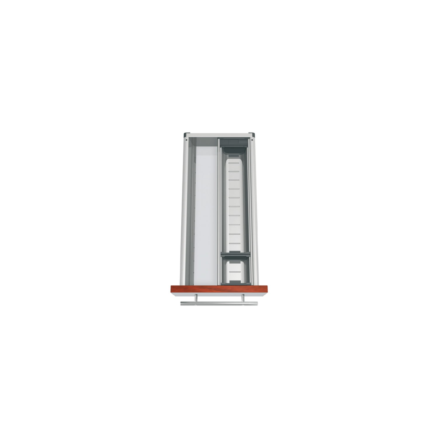blum ORGA-LINE Schalen-Set KB 275 - 299/NL 450 mm Edelstahl/Kunststoff