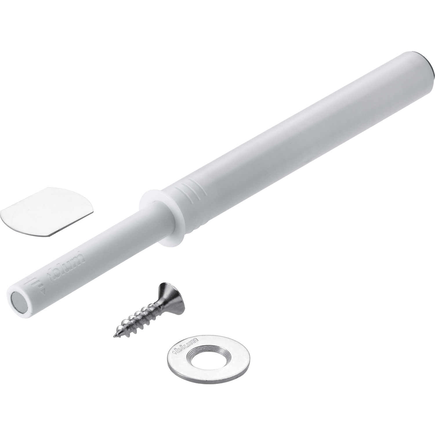 blum TIP-ON für Türen 956A1004 Langversion mit Magnet , seidenweiß