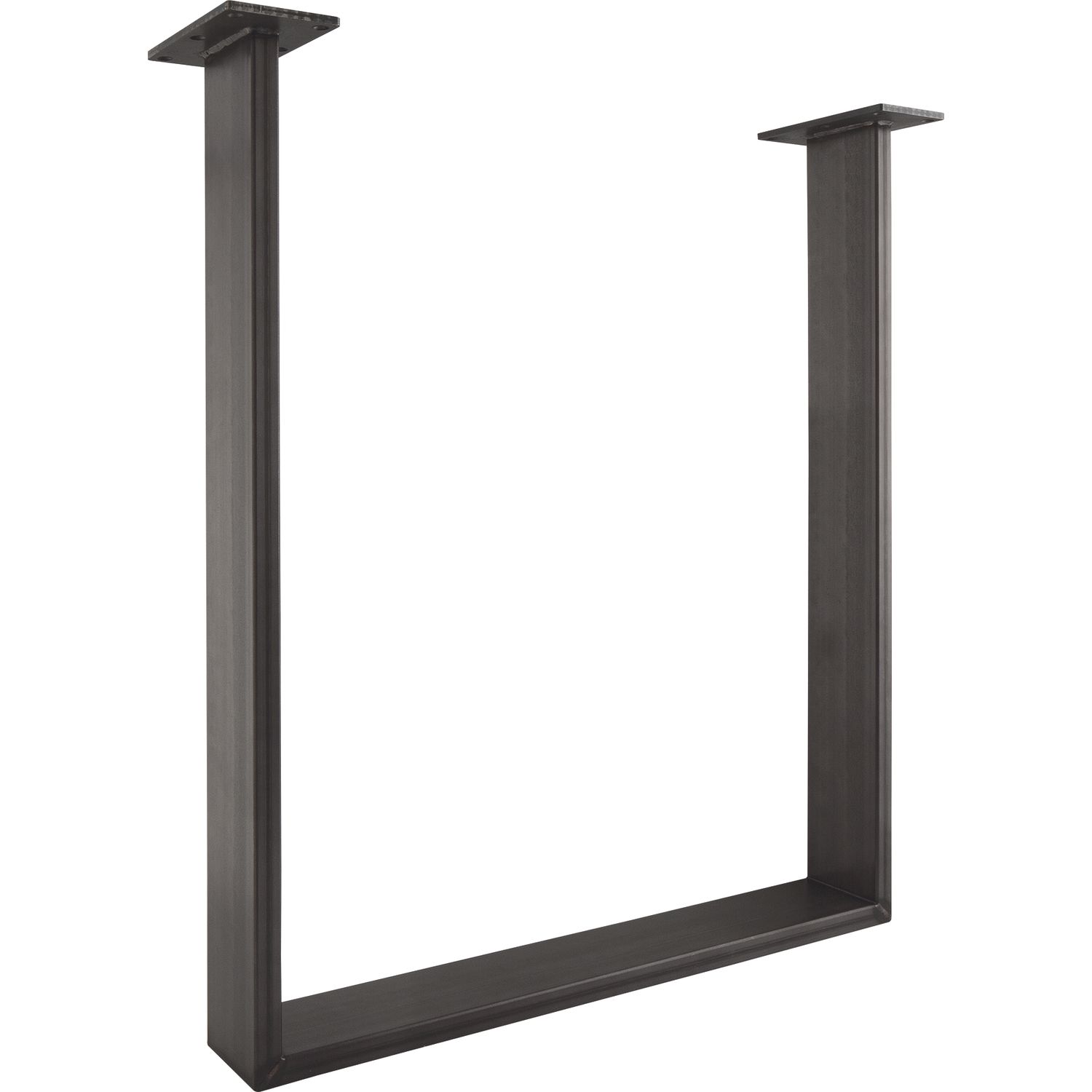 Simausrom Tischkufe Regular Schwarzstahl schutzlackiert