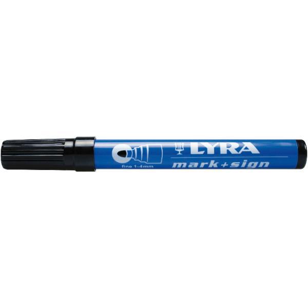Lyra Permanent-Marker 112 Strichbreite 1-4 mm schwarz runde Spitze