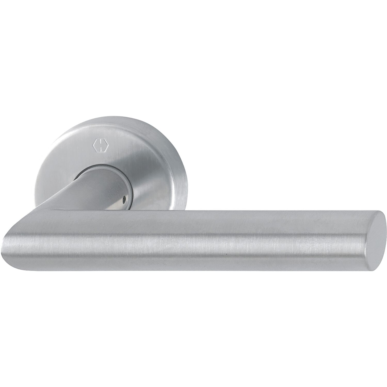 HOPPE Drückerhalbgarnitur AMSTERDAM rund, Vierkant 10/62 mm, Edelstahl matt