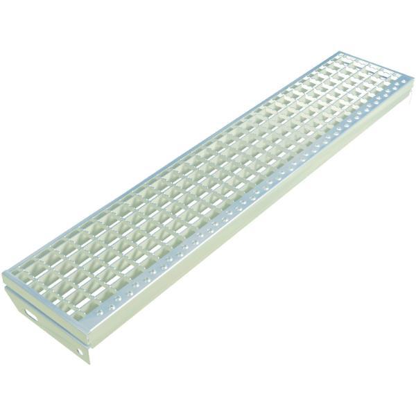 Normtreppenrost Außenmaß 800 x 305 mm, Maschenteilung 33 x 33 mm