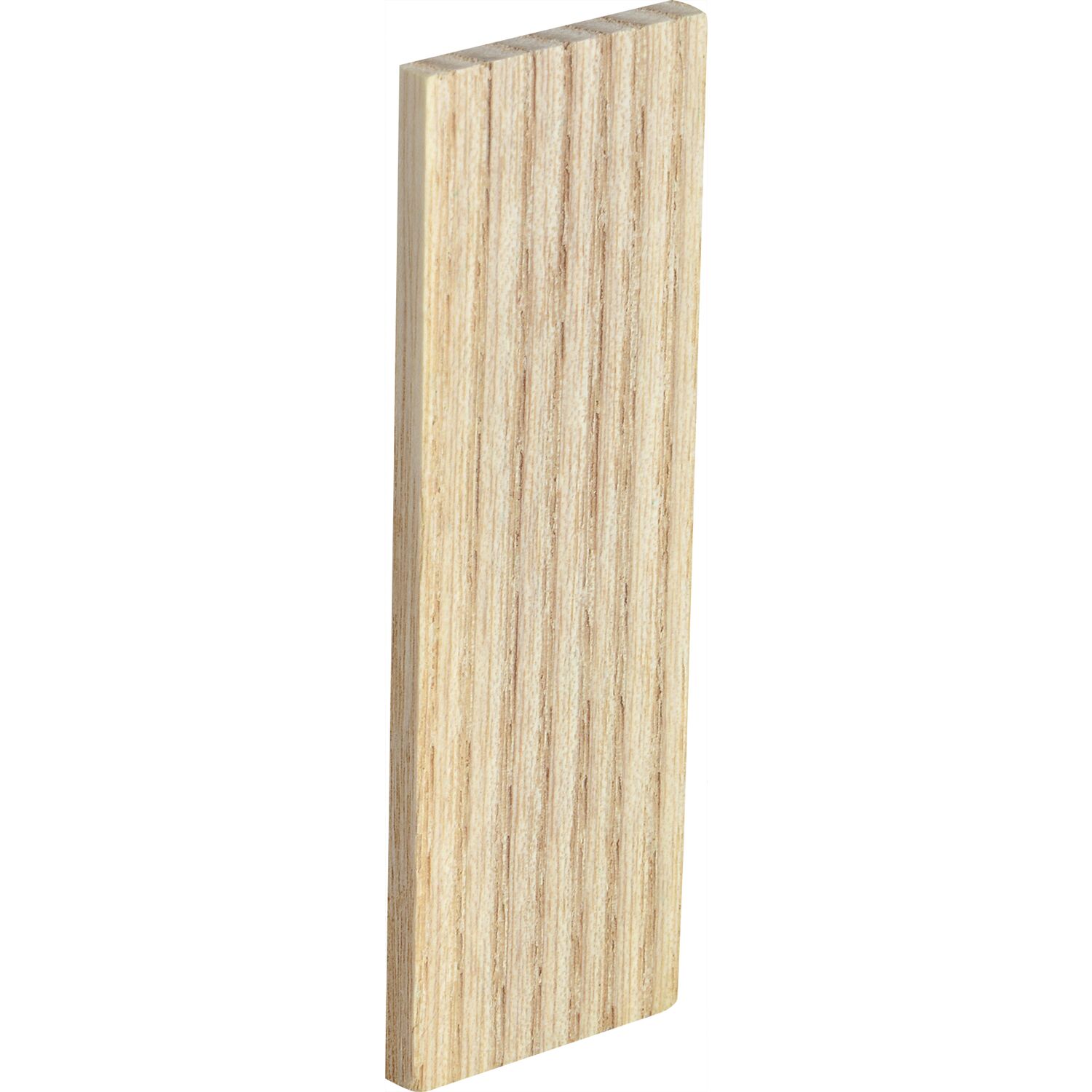 Holzklotz Esche lackiert 80 x 24 x 4 natur (100 Stück)