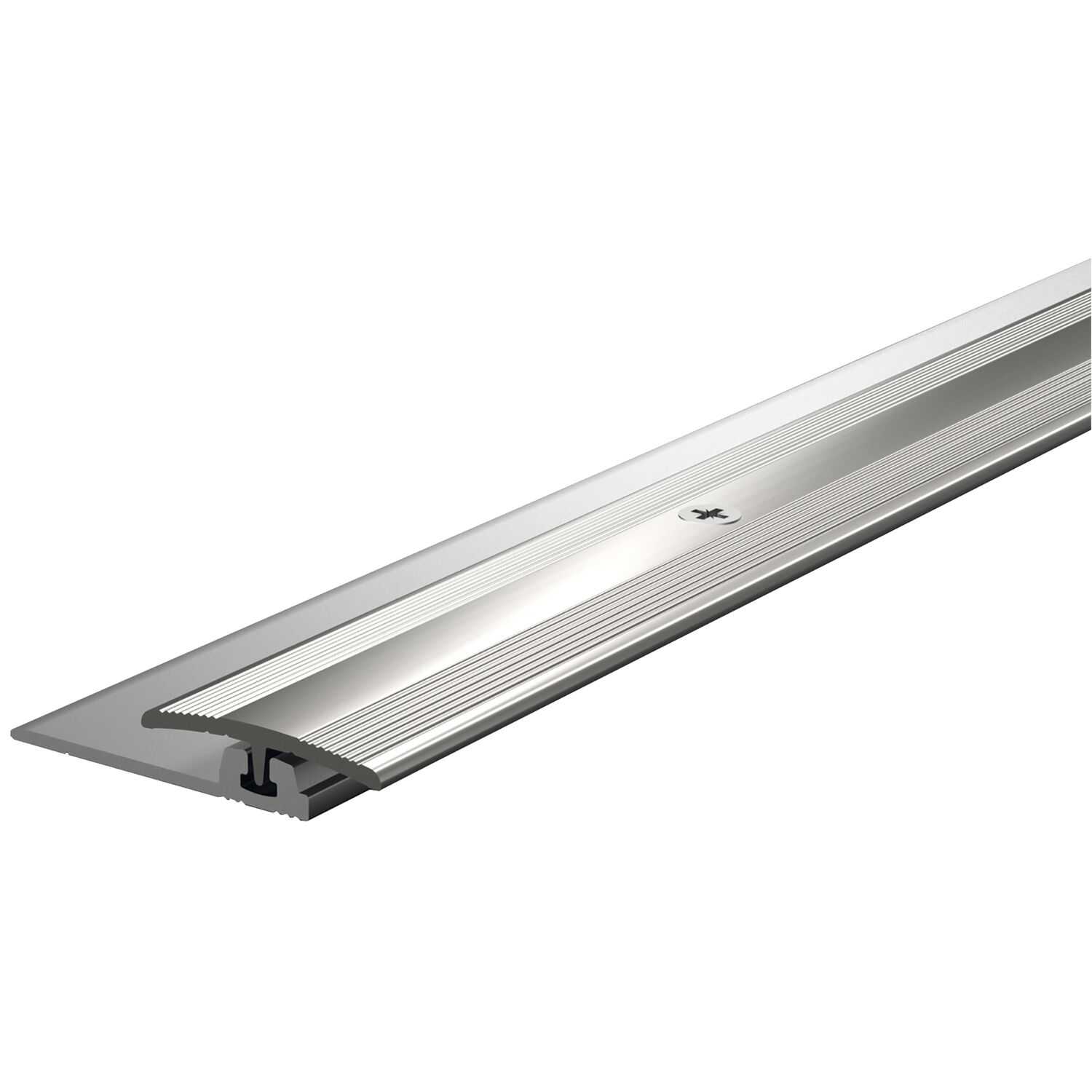 Kügele Mini Flex Übergangsprofil Edelstahloptik 3,9 - 7,6 mm, 1000 mm