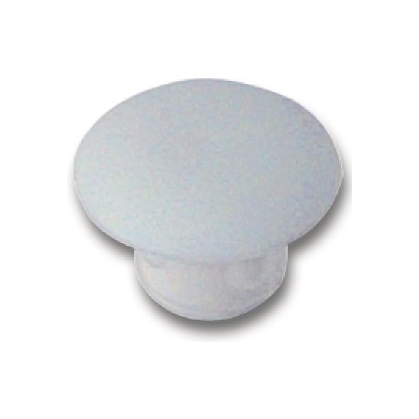 secOtec Abdeckkappen Kunststoff 10mm weiß (20 Stück)