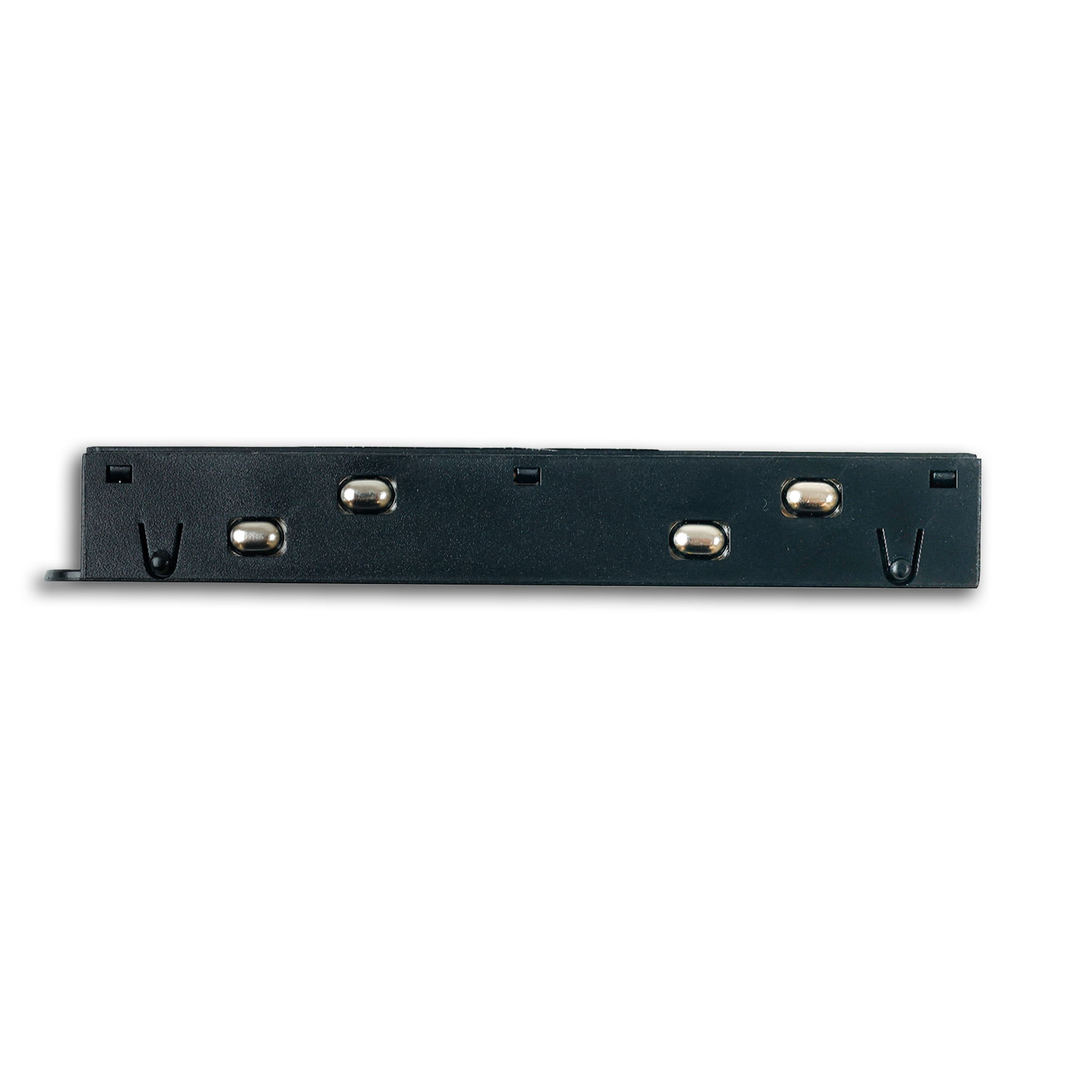 ISOLED Track48 Linear-Verbinder-Mini starr stromführend schwarz max. 6A 4-polig