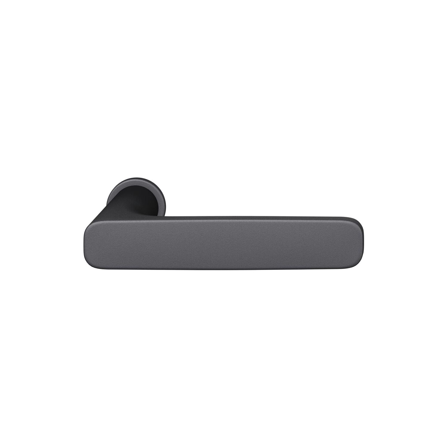 FSB FSB Steckgriff 15 1289 auf Mini-Rosette, Türstärke 49-58 mm, Aluminium schwarz