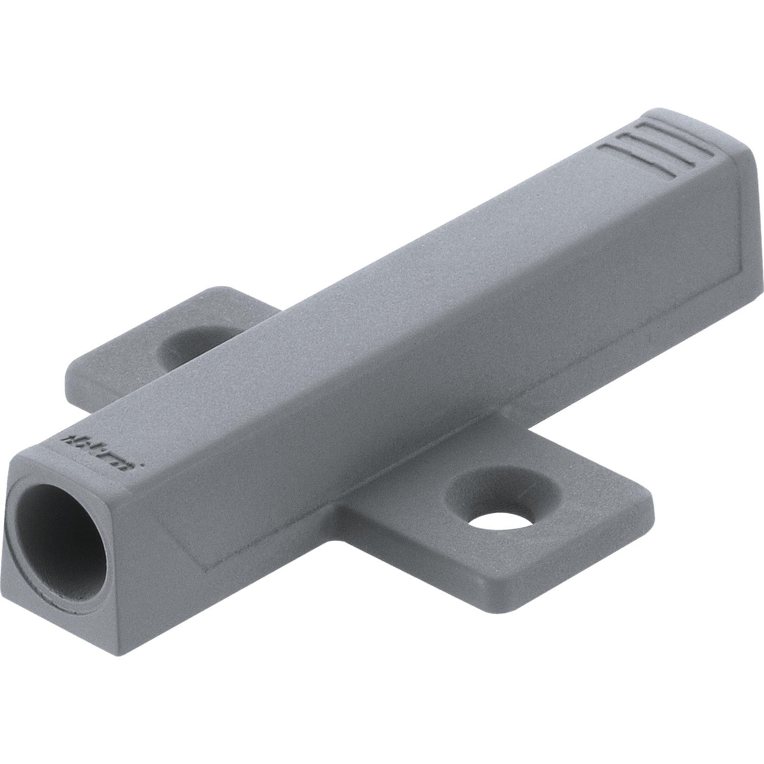 blum TIP-ON Kreuz-Adapterplatte 956A1501, Langversion, platingrau