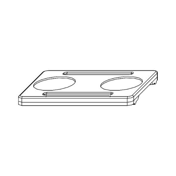 Maco #358368 MACO MM Verbindungsplättchen einbruchhemmend, silber (358368)