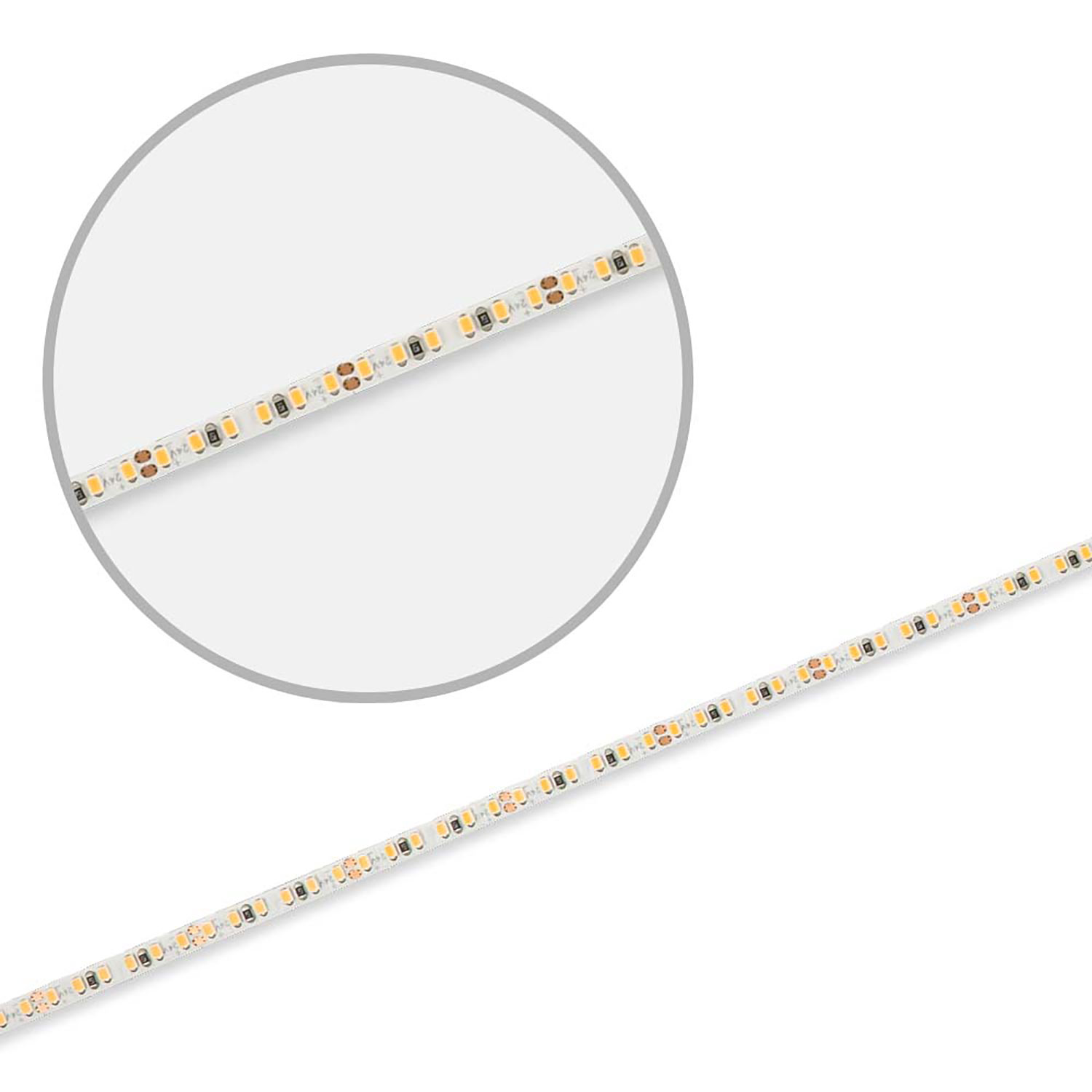 ISOLED LED CRI930 MICRO Linear Flexband 24V DC 6W IP20 5m Rolle 240 LED/m