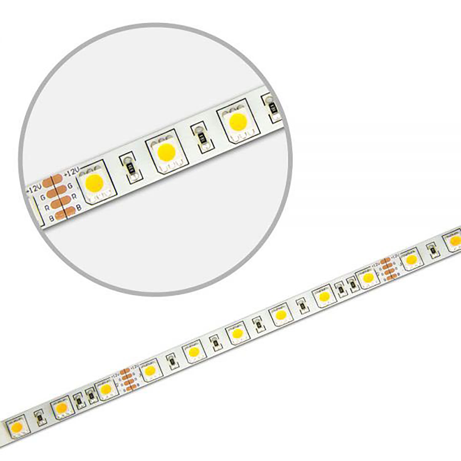 ISOLED LED SIL-RGB Flexband 24V DC 14,4W IP20 5m Rolle 60 LED/m
