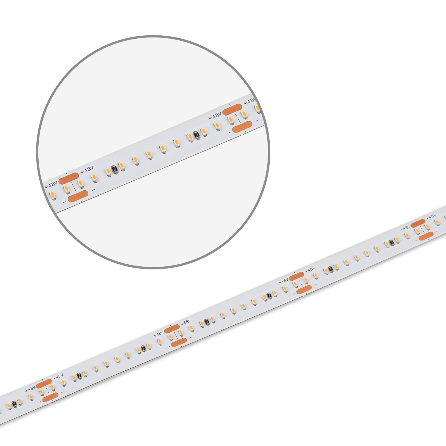 ISOLED LED CRI927 Linear 48V Flexband 13W IP20 2700K 20m Rolle 240 LED/m