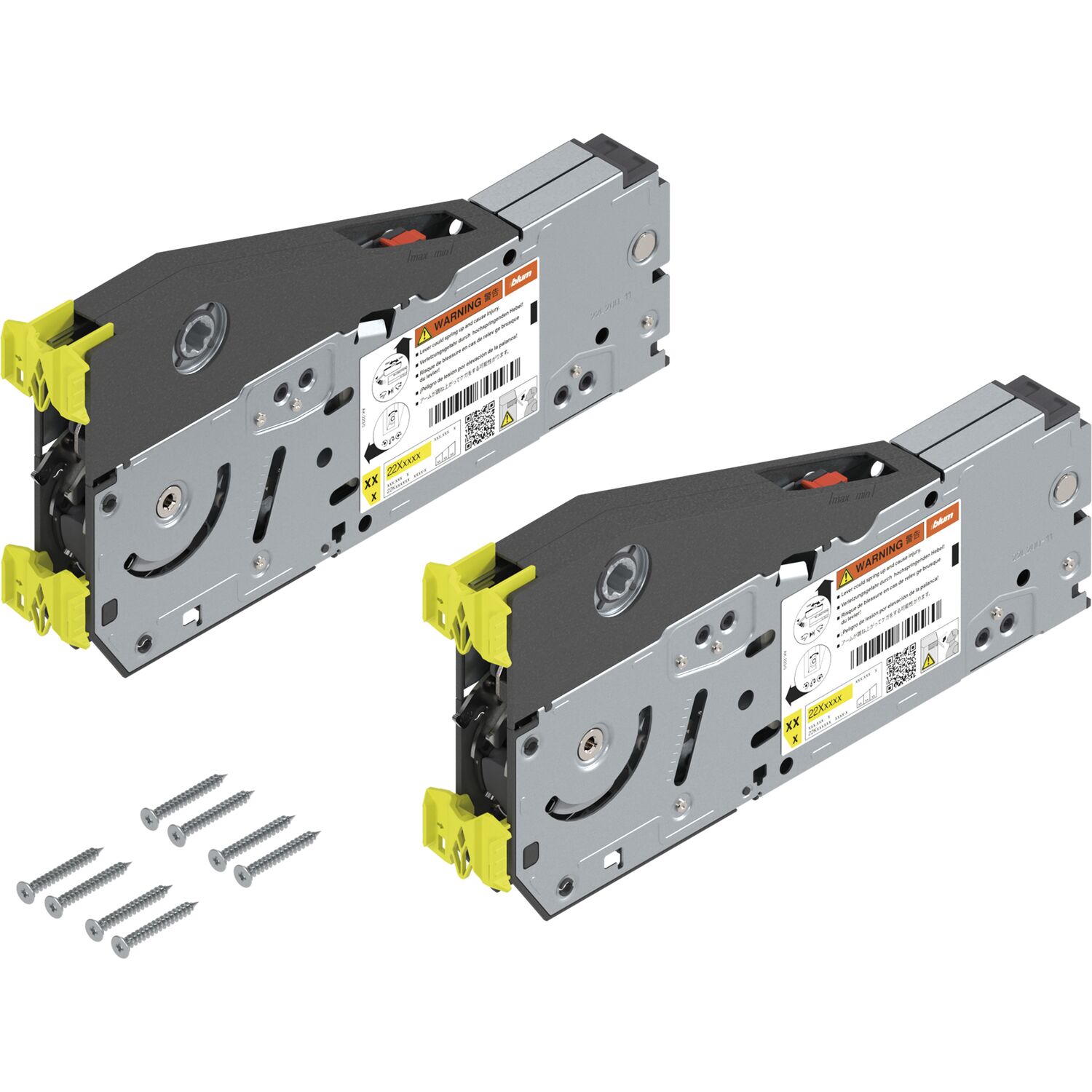 blum AVENTOS HL TOP Kraftspeicher-Set, KH 300-389mm