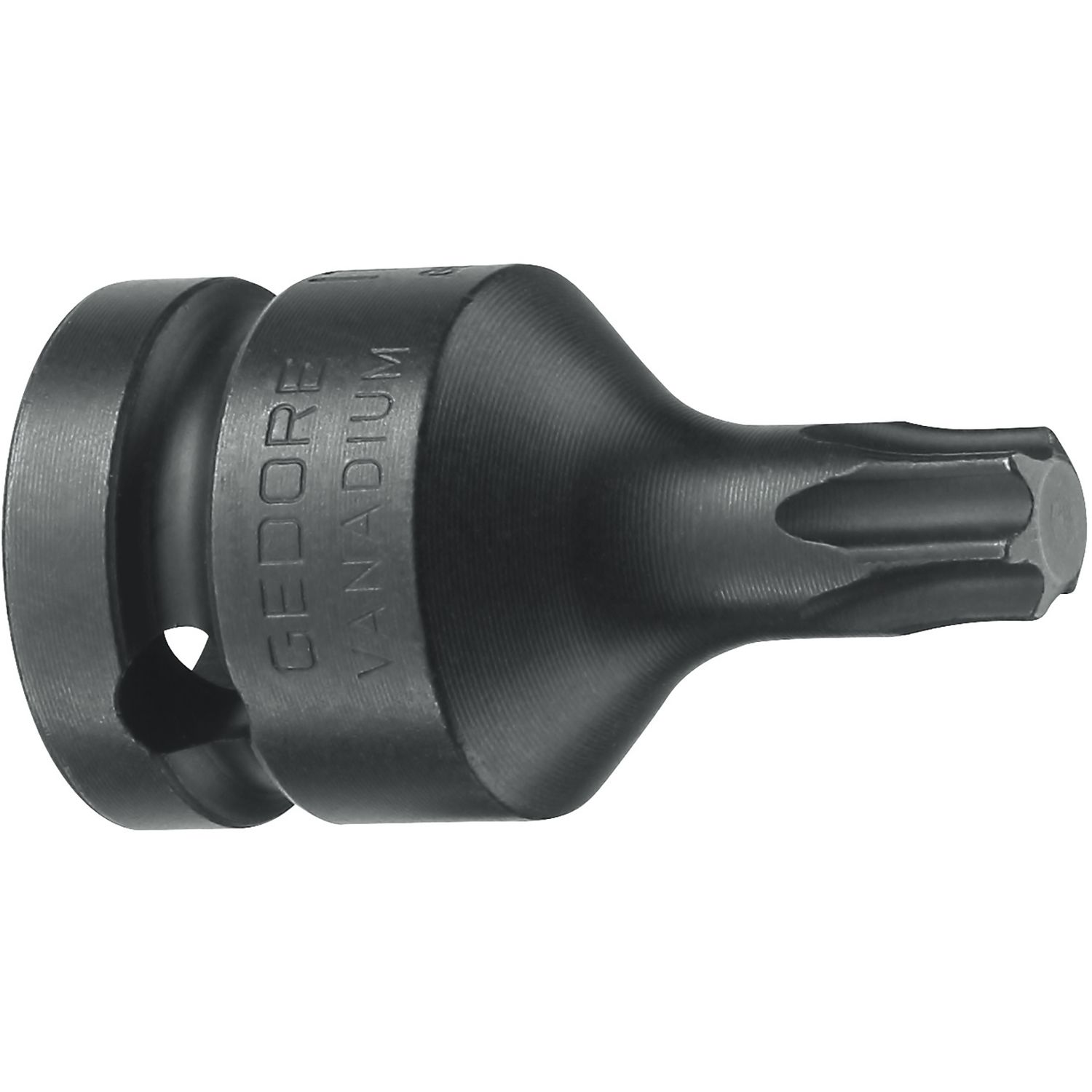 Gedore Kraftsteckschlüssel ITX K 19 1/2"vierkant Innentorx® T30