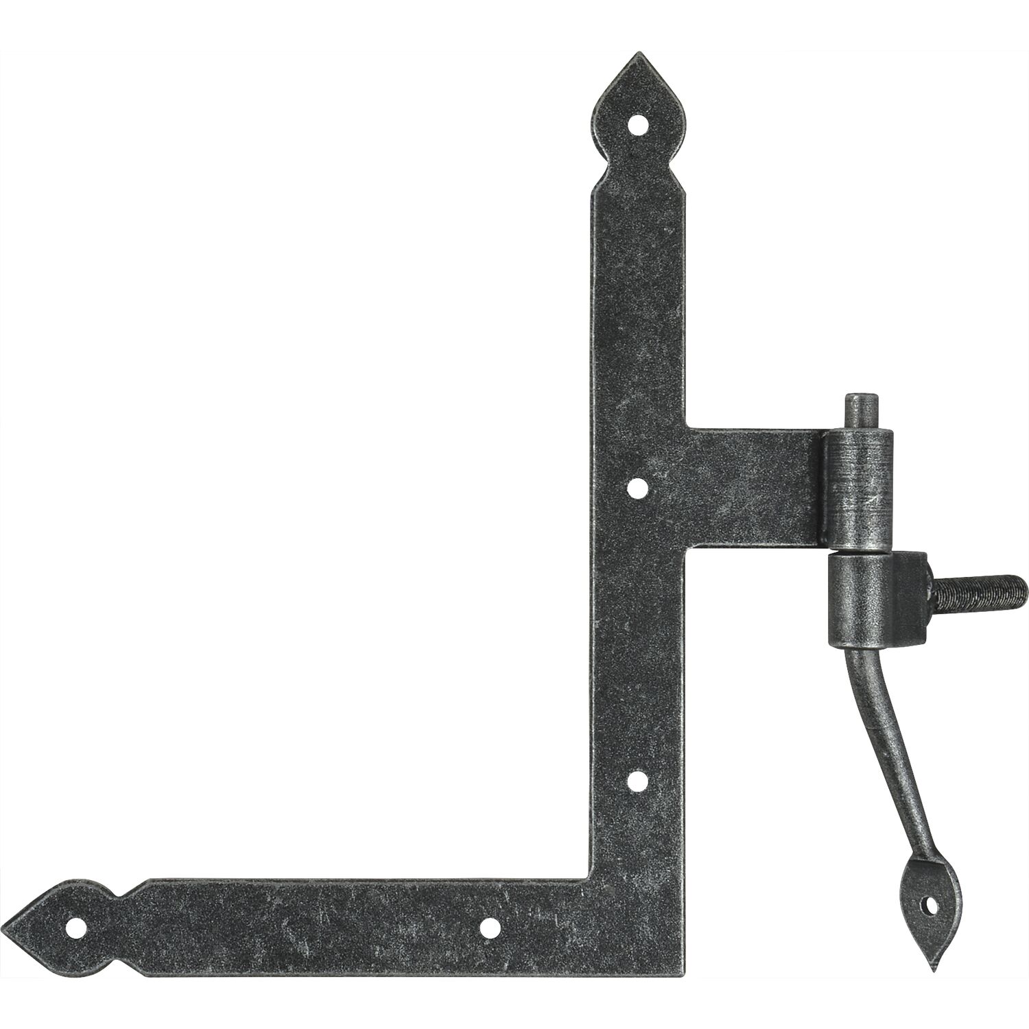 Halcö Fensterwinkelband Fulp, 190 x 140 mm, Stahl verzinkt schwarz passiviert
