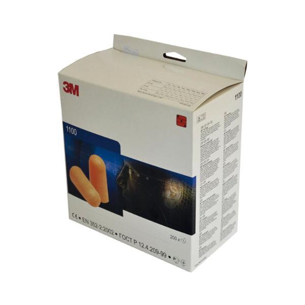 3M Gehörschutzstöpsel 1100 SNR=35 dB Inhalt 200 Paar