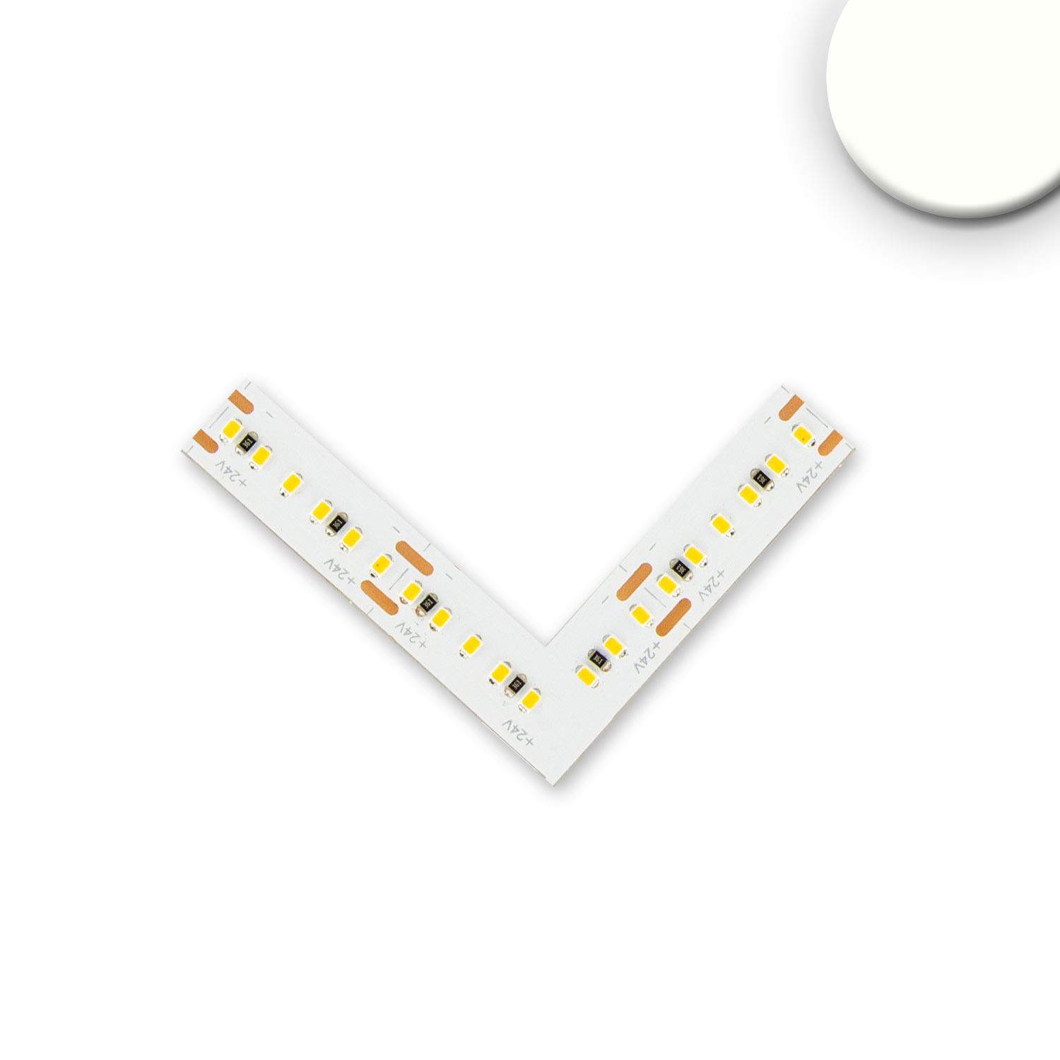 ISOLED Eckverbindung leuchtend 0,5W für CRI940 Linear10 Flexband 24V DC 10W IP20