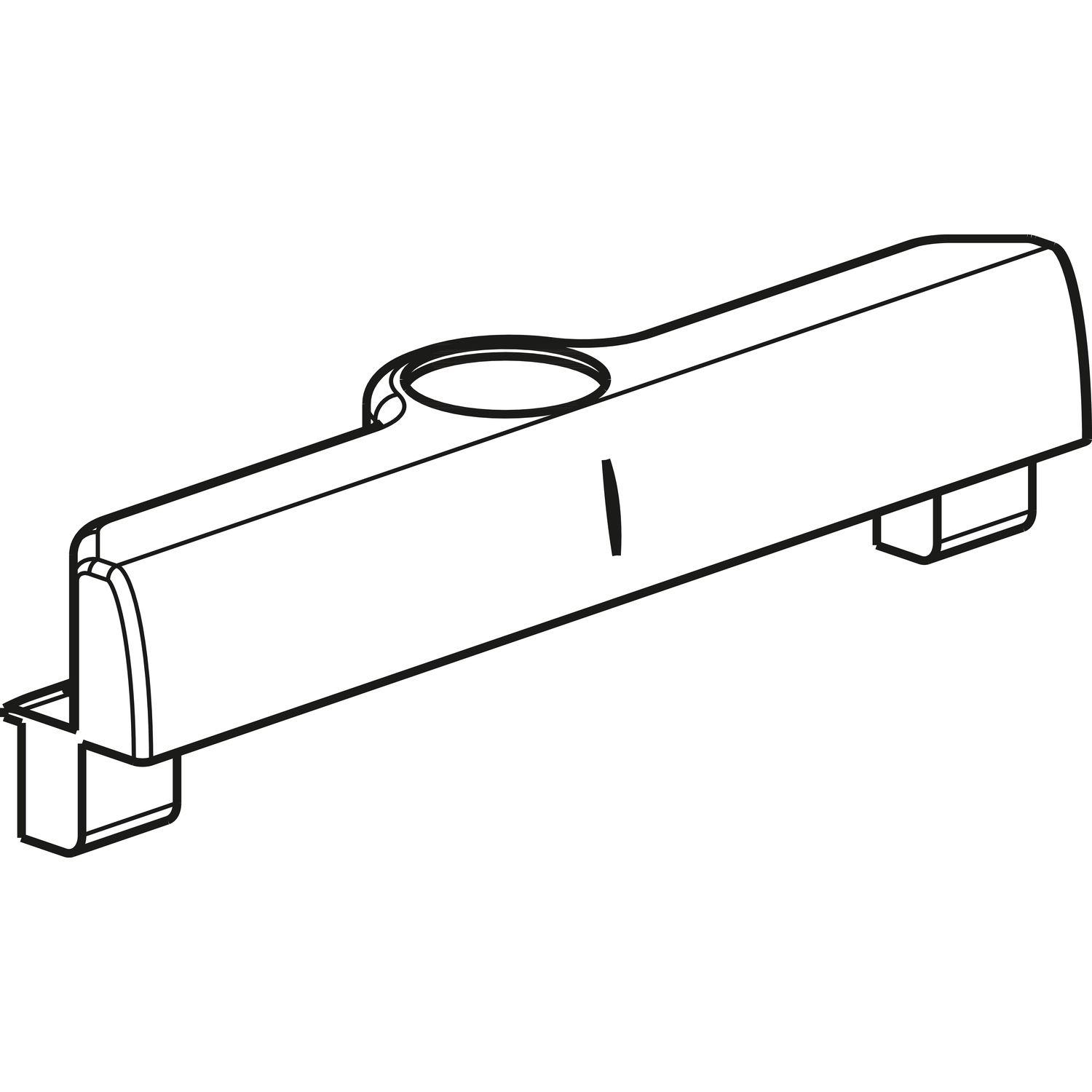 GU Rollzapfen-Schließplatte Secury R4 für PVC, PROFINE 76/88MD, Stahl silber