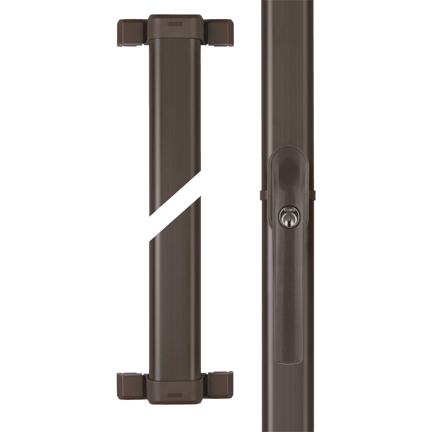 ABUS Fenster-Stangenschloss FOS550 gleichsperrend braun