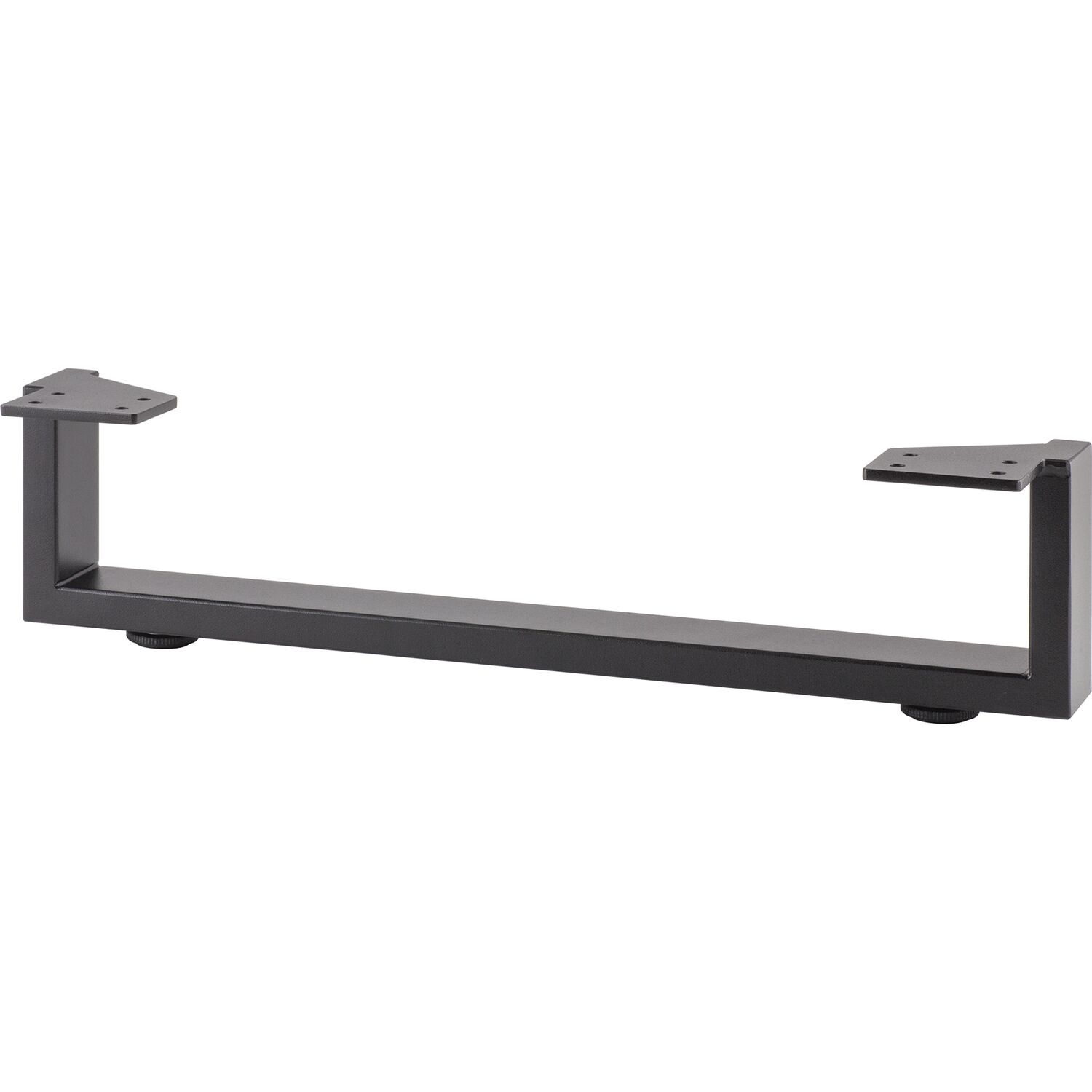 Simausrom Möbelkufe Regular 400 x 100 mm Stahl schwarz pulverbeschichtet