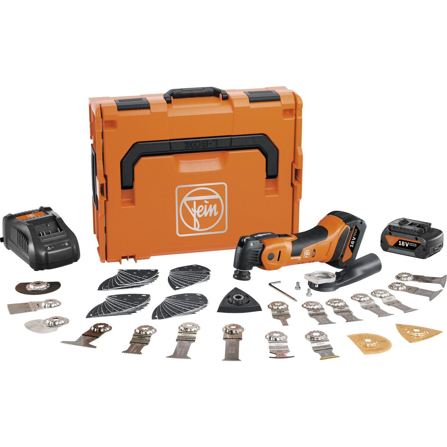 Fein Akku-Multimaster AMM 700 Max Top 18 Volt / 4,0 Ah (IEC) Li-Ion