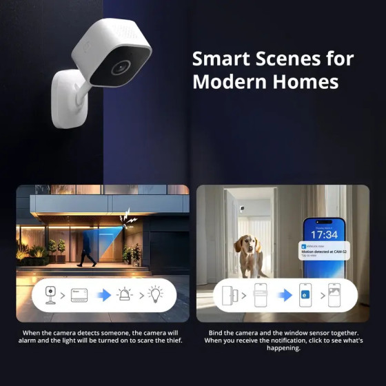 Sonoff CAM Smart Home-Überwachungskamera Slim Gen2