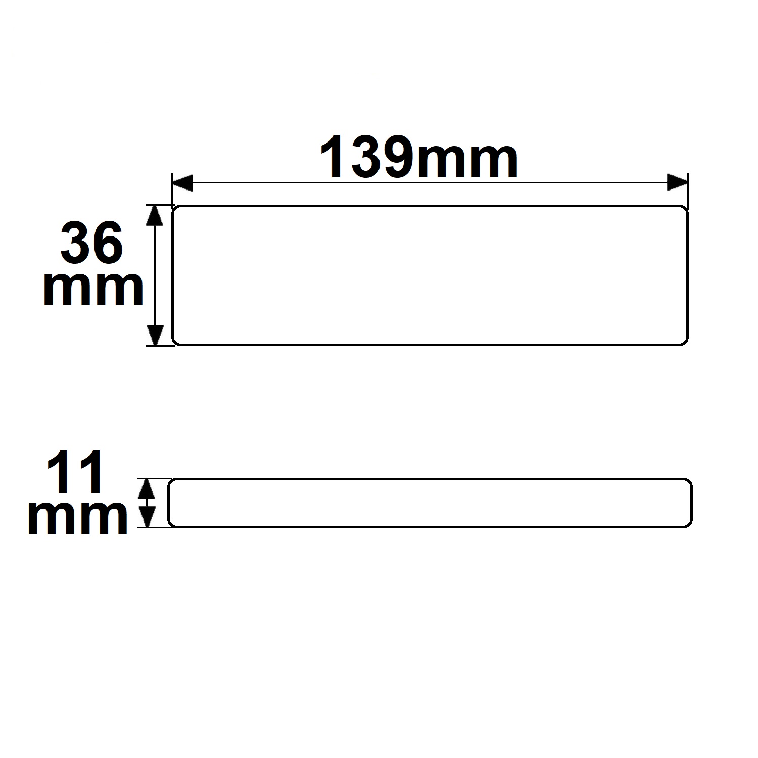 ISOLED Sys-Pro weißdynamische 1 Zone Fernbedienung Slide