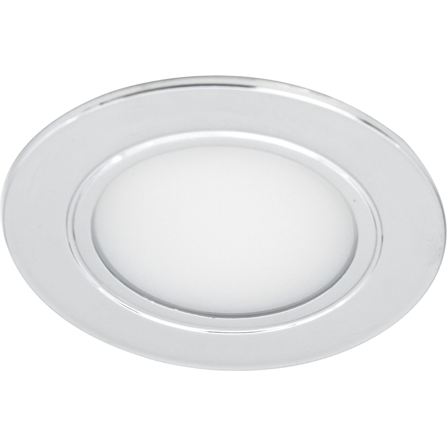 SIRO LED Einbauleuchte SL-Mono Spot 3000 K warmweiß, verchromt glänzend