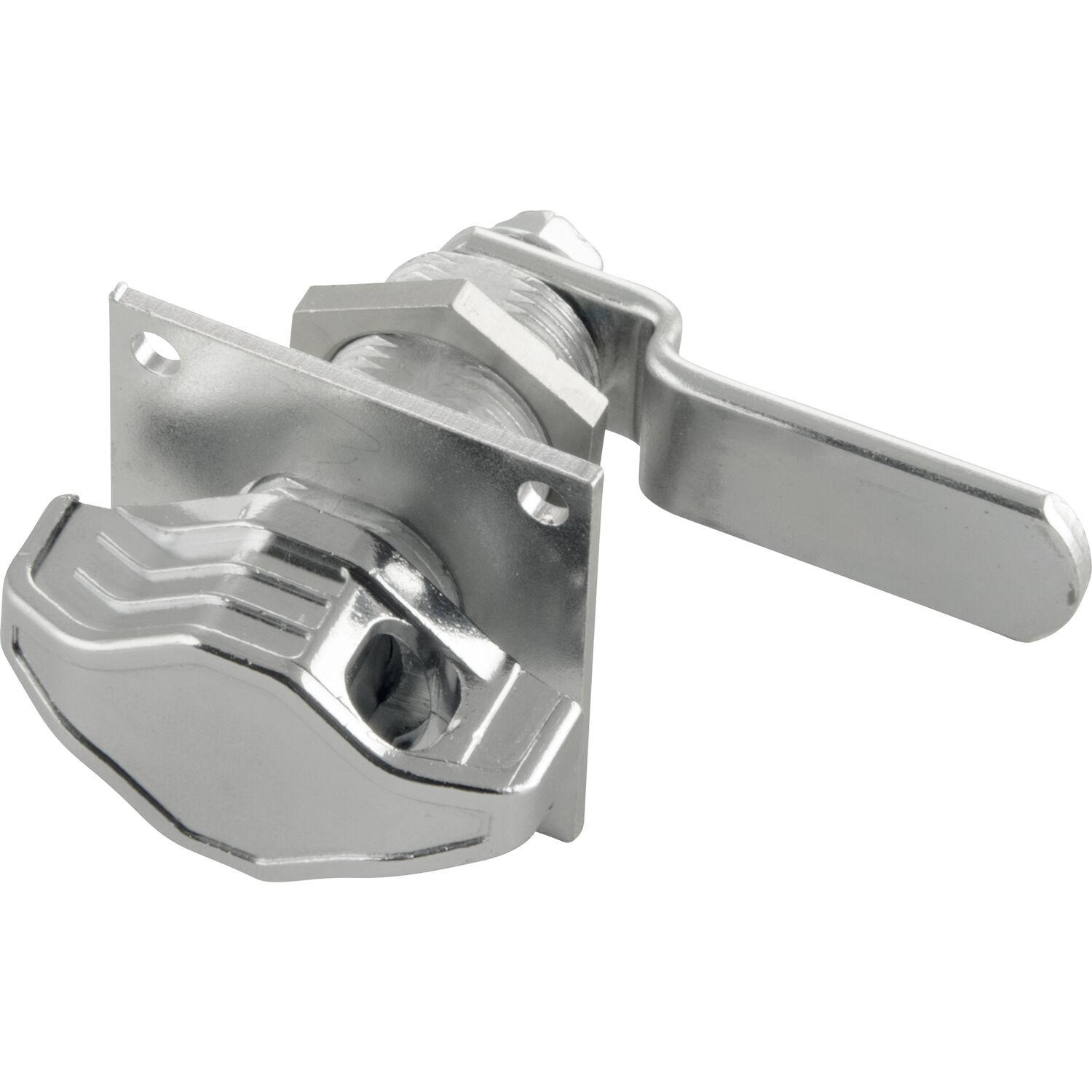 Strenger Blechmontagezylinder 7586 A m. Drehknopf absperrbar 45°,ø 20 mm, verchromt