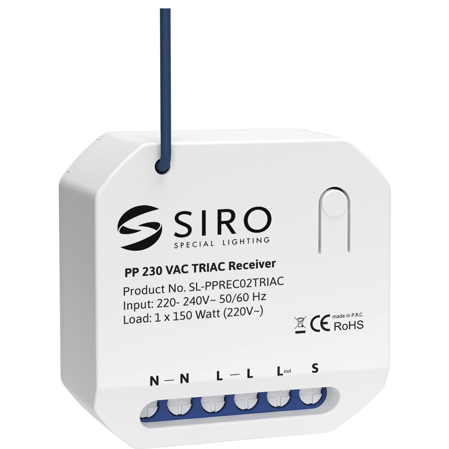 SIRO PushPower Empfänger TRIAC 230 V