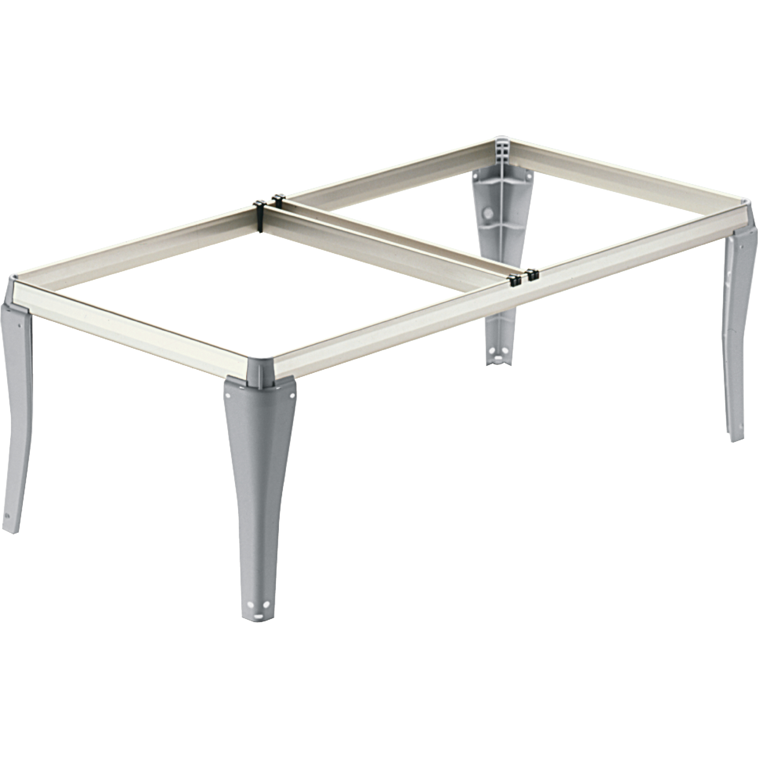 HETTICH Systema Top 2000 Hängerahmen, EB 392 mm, ET 530 mm, Alu- Finish