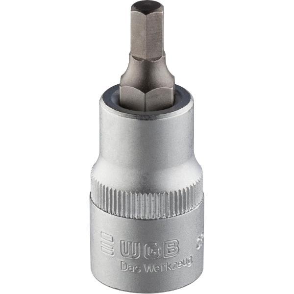 WGB Schraubendreher-Einsatz No. 363 DIN7422 1/2"vierkant 5,0 mm Innensechskant