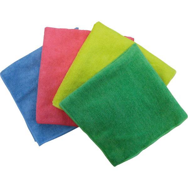 Microfasertuch Frotty Profi für universelle Reinigung 40 x 40 cm Farbe blau