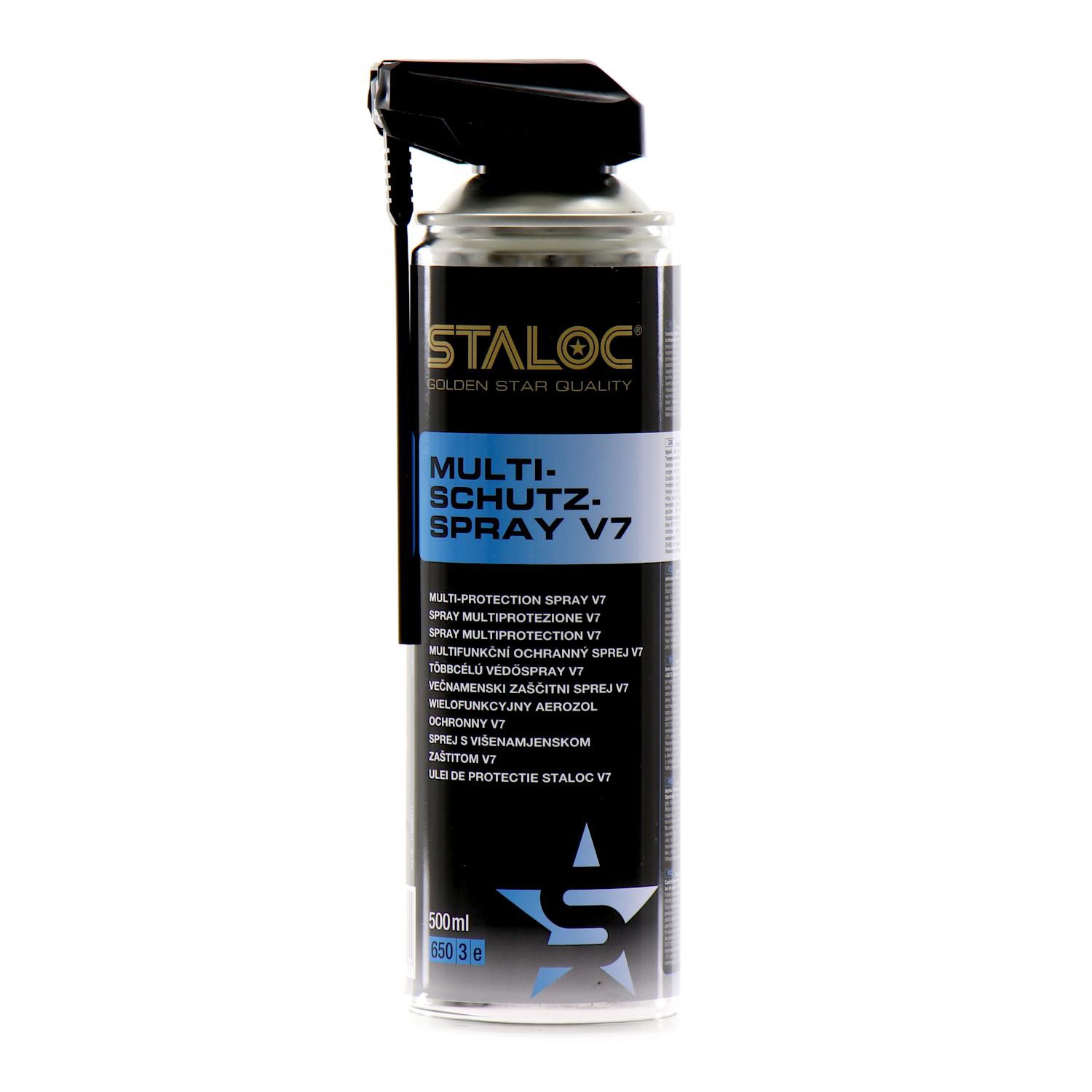 STALOC Multischutzöl MultiStraw V7 SQ-470, 500ml Spray mit Dualsprühkopf