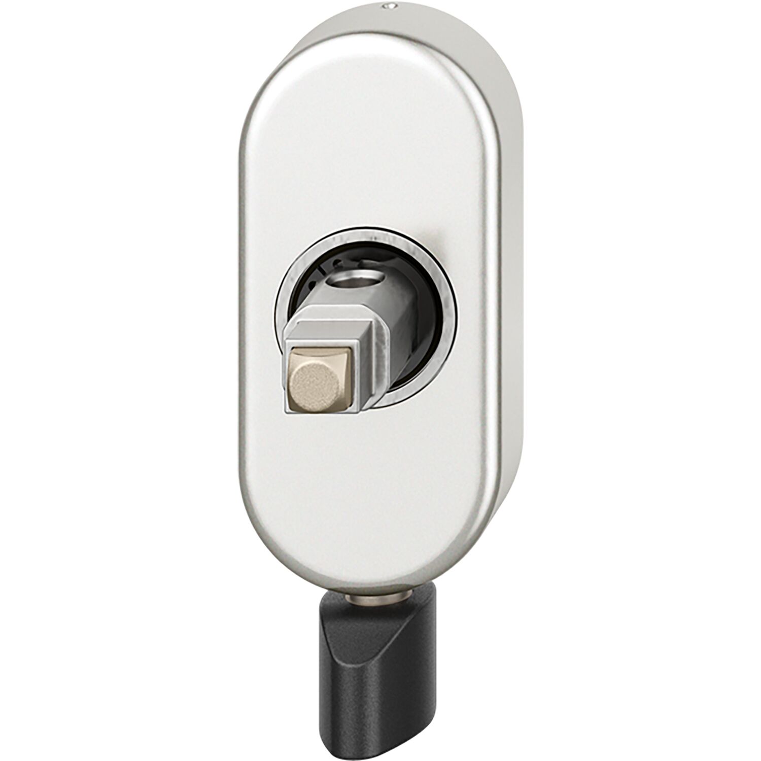 FSB FSB Fenstergriff Adapter-Rosette Selbstverriegelung, Aluminium silber eloxiert