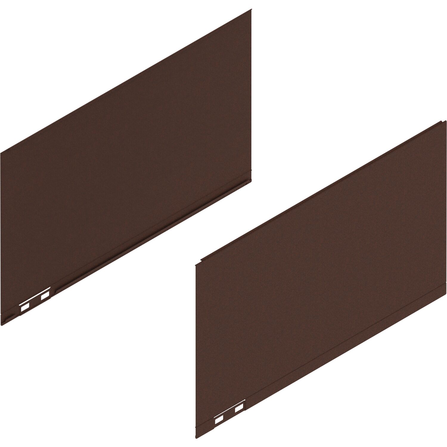 blum LEGRABOX special edition Dekorelement Höhe F, NL 400 mm, Noble Rust