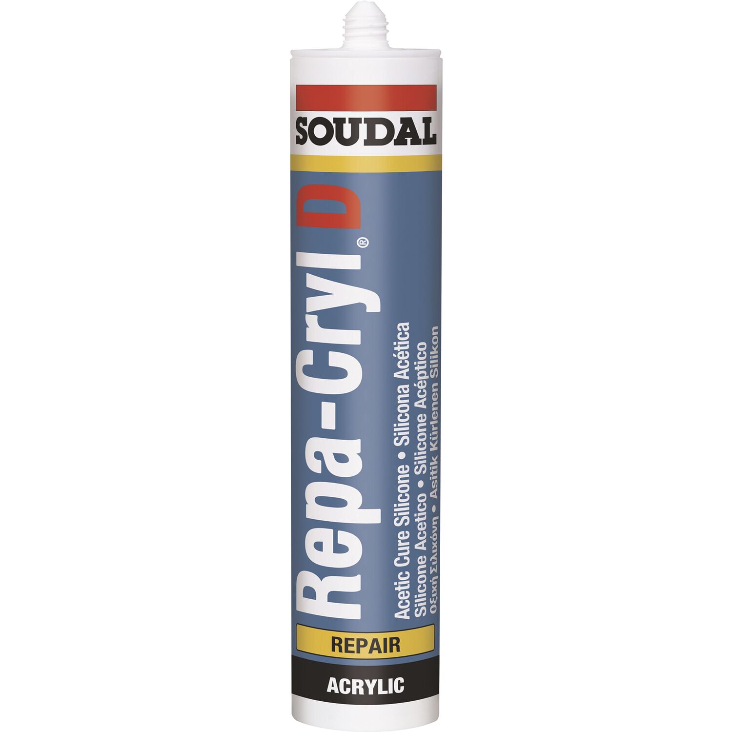 Soudal Struktur-Acryl - Repacryl D, weiss - 310ml