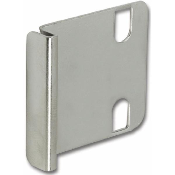 Hekna Anschlagwinkel 9mm Riegelanschluss vernickelt