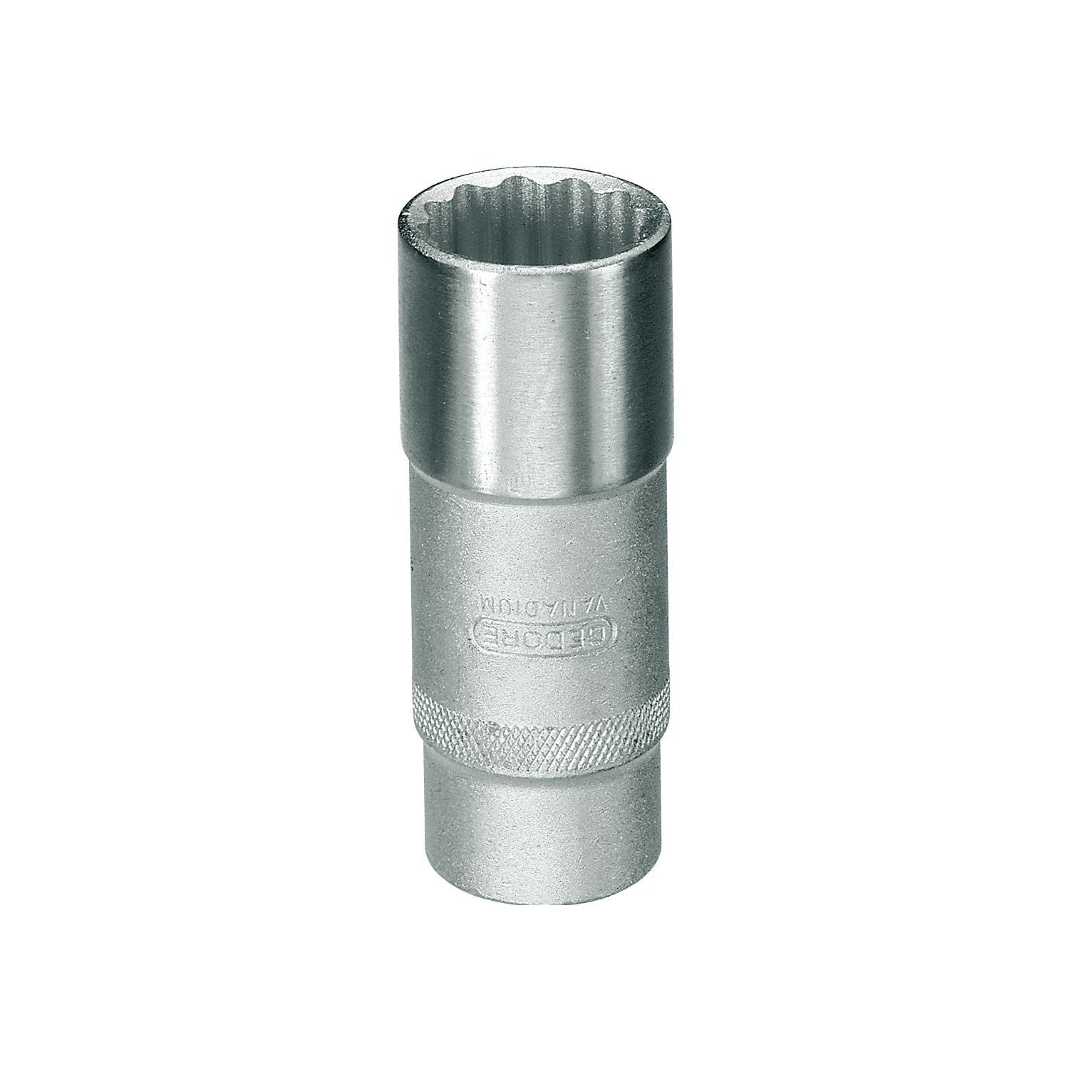 Gedore Steckschlüssel-Einsatz lang D19L DIN3124 1/2"vierkant 22.0 mm zwölfkant
