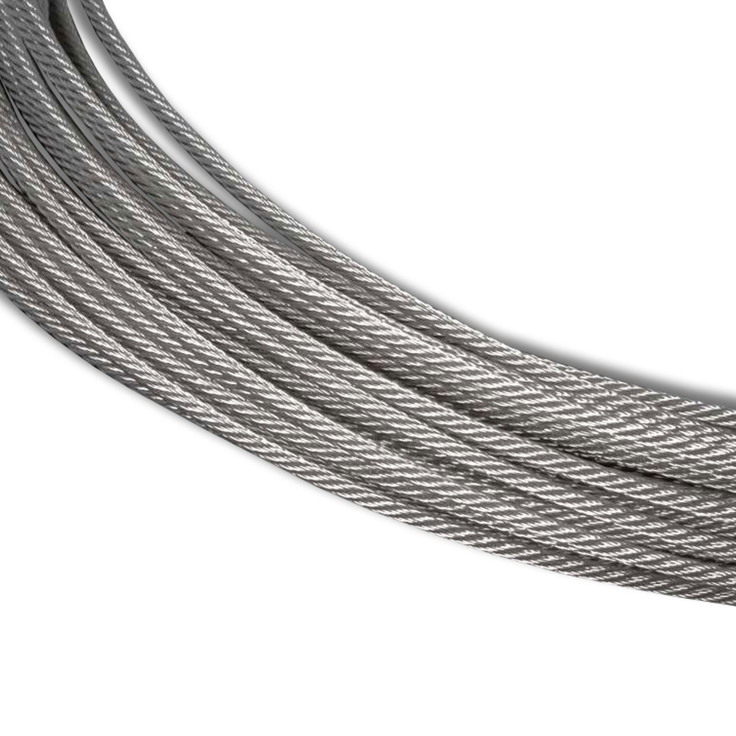 ISOLED Stahlseil 1,5mm Länge 5m