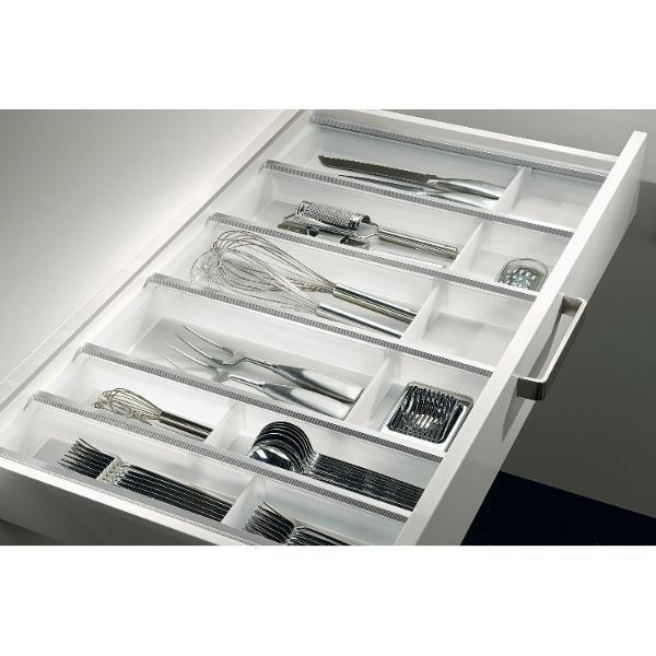 ninka Schubkasteneinsatz-Set Cuisio Korpusbreite 800mm LEGRABOX Kunststoff Graphit