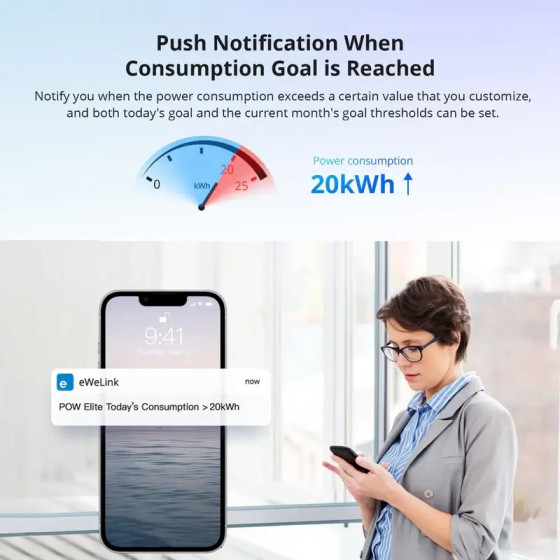 Sonoff WiFi Smart power meter switch Sonoff