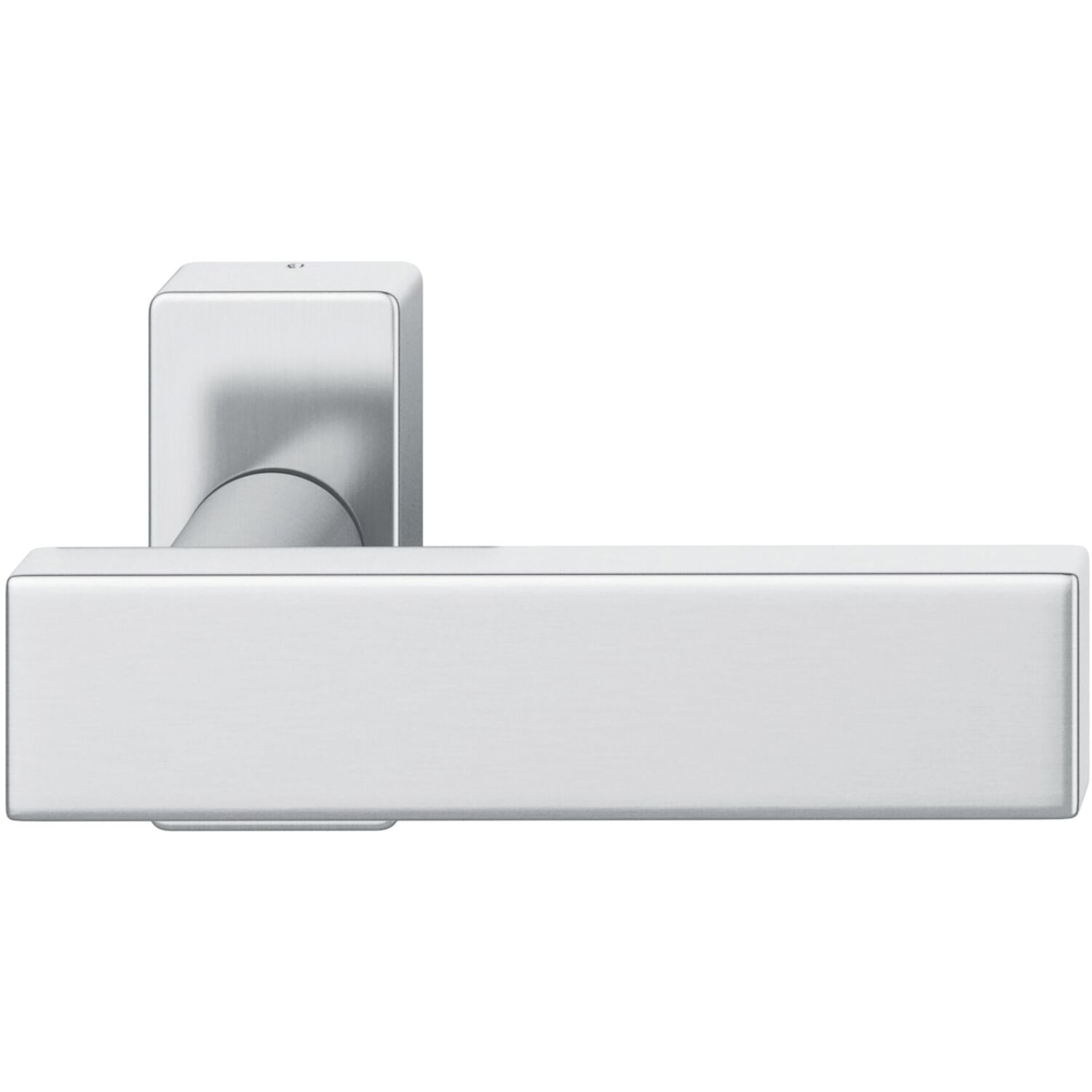 ninka FSB Rahmentürdrücker 09 1003 Hochhaltefeder B eckige Rosette Edelstahl matt