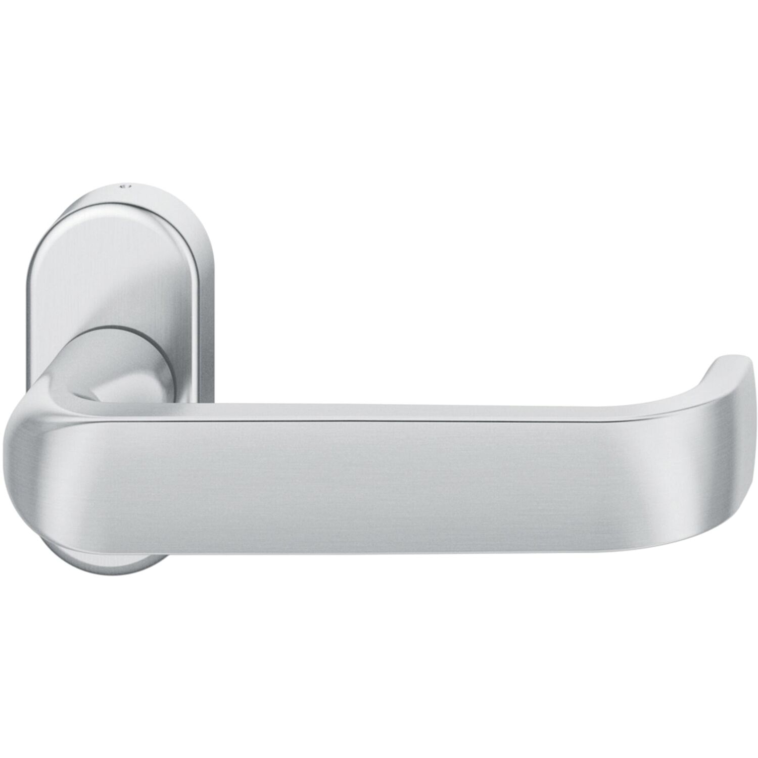 ninka FSB FH-Rahmentürdrücker 09 1268 Hochhaltefeder B ovale Rosette Edelstahl matt