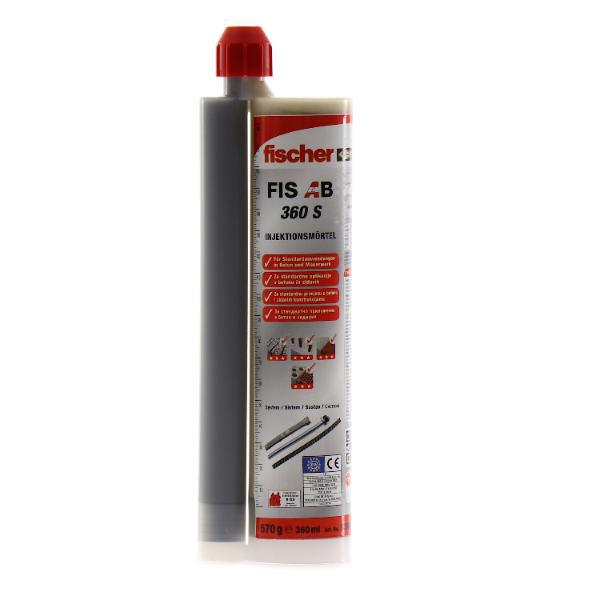fischer FIS AB 360 S Injektionsmörtel 360ml mit Bewertung für Beton und Mauer