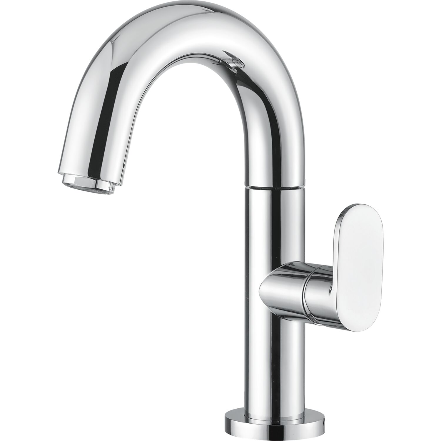 SOLIDO Waschtischarmatur Slim druckfest, chrom