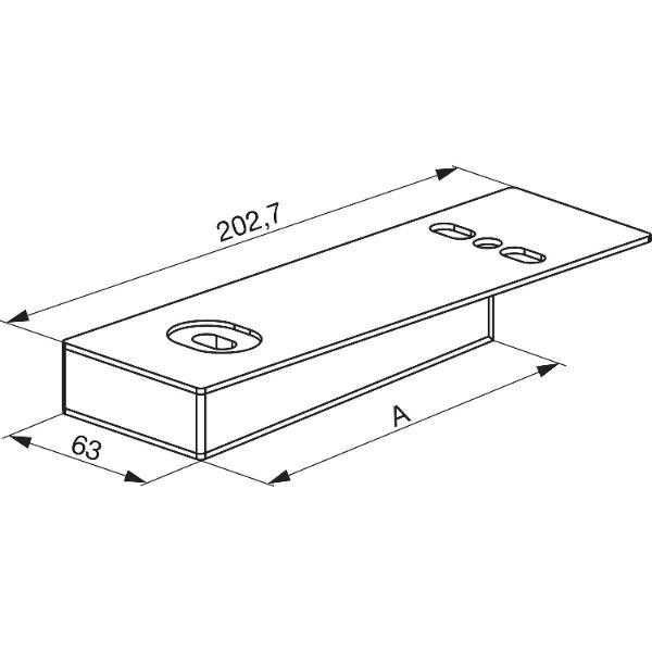 GU Timberstep Rahmen-Eckverbinder-Set unten IV88/90/92