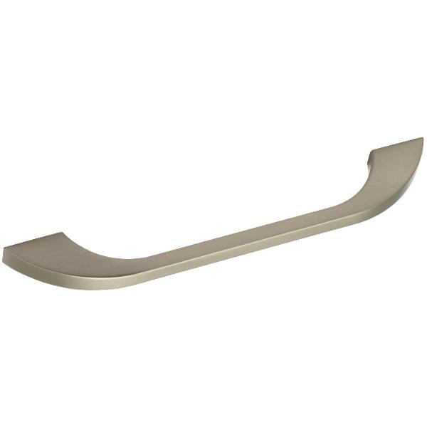 furnipart Möbelgriff SLIM LA160 B200 Zinkdruckguss Edelstahl Effekt